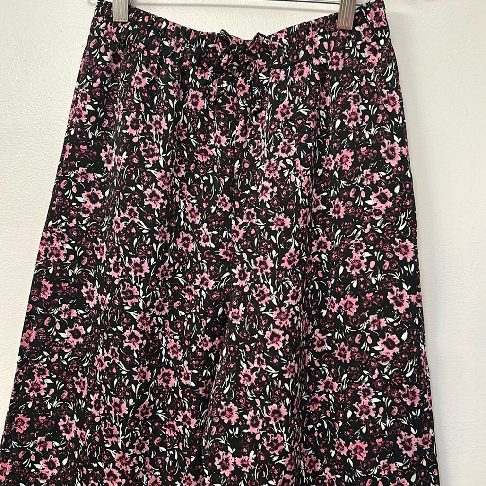 Mi Ami Floral Polyester Pants